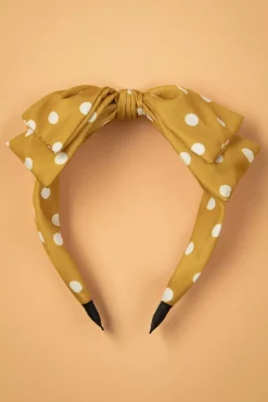 Magdalena Haarband In Mosterd