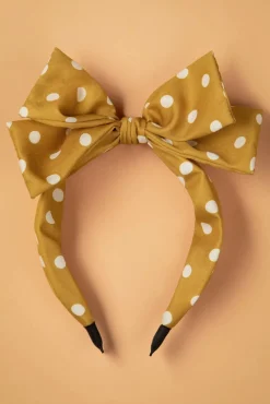 Magdalena Haarband In Mosterd