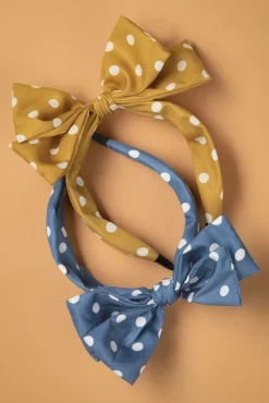 Magdalena Haarband In Mosterd