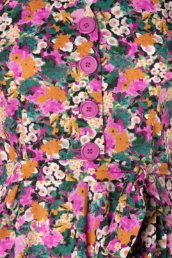 Magnolia Jurk In Botanica Rose