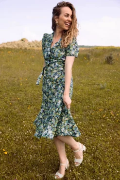 Magnolia My Fair Lady Jurk In Blauw