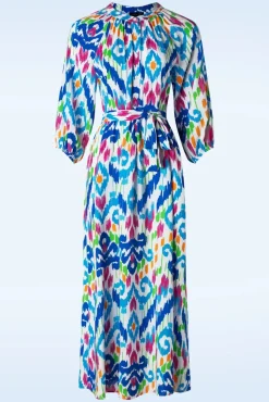 Maisy Maxi Jurk In Multi