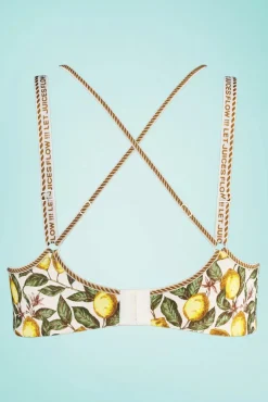 Mambo Amalfi Demi-Bh Met Citroenprint In Creme