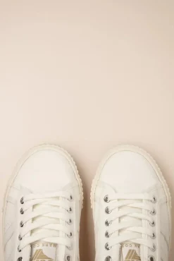 Mark Cox Tennis Sneakers In Gebroken Wit