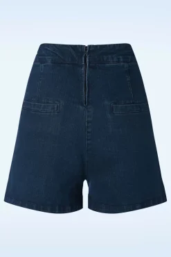 Marlyn Shorts In Donkerblauw
