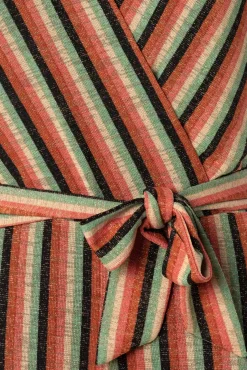 Mary Piso Stripe Jumpsuit In Zwart