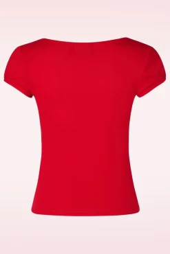 Mia Top In Rood