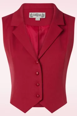 Milla Gilet In Rood