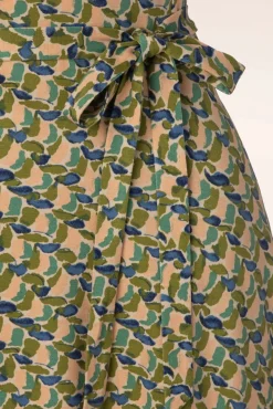 Mira Merlini Jurk In Woodbine Groen