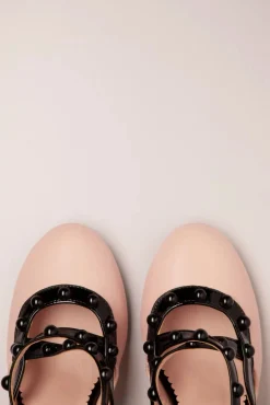 Miss Harriet Pumps In Poederroze En Zwart