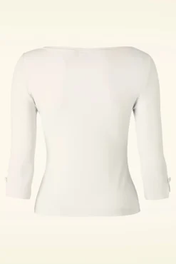 Modern Love Top In Ivoor