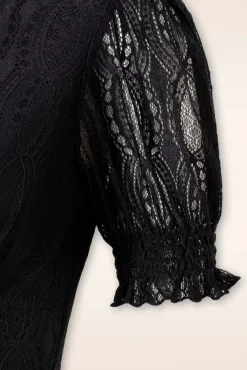 Mortem Mini Jurk In Zwart