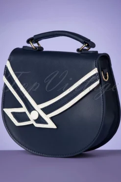 Nautical Kelly Lee Handtas In Marineblauw