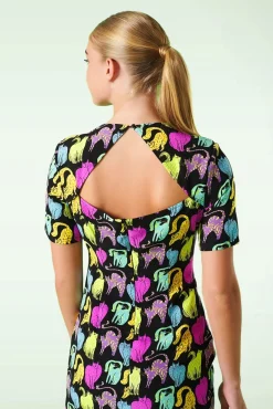 Neko Kitty Jurk In Zwart