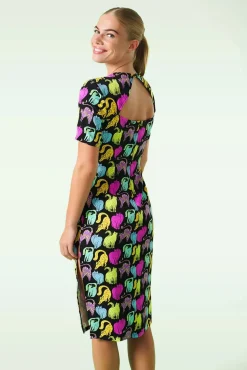 Neko Kitty Jurk In Zwart