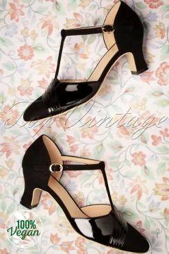 New York Luxe Pumps In Zwart