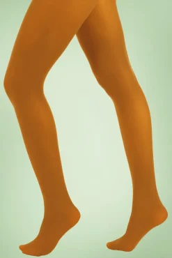 Opaque Panty In Cognac