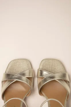 Ophelia Sandaaltjes In Licht Goud