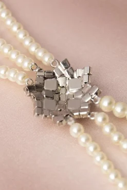 Parijs Parels Kristal Ketting