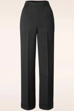 Party On Stijlvolle Broek In Zwart