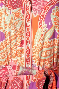 Paula Polo Jurk In Oranje