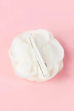 Pin-Up Paar Cremekleurige Haarclips