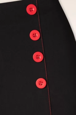 Pin-Up Short In Zwart