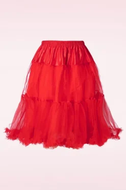 Polly Petticoat In Opvallend Rood