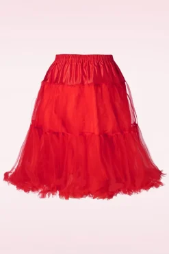 Polly Petticoat In Opvallend Rood
