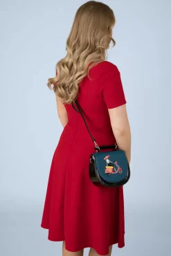 Portofino Handtas In Zwart En Blauw