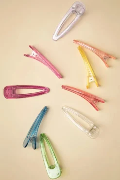 Rainbow Haarclips Set Van 9