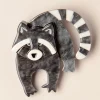 Randy Raccoon Broche