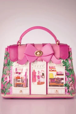 Ribbons And Bows Haberdashery Mini Handtas In Roze