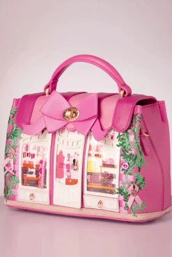 Ribbons And Bows Haberdashery Mini Handtas In Roze