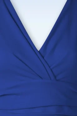 Rinda Maxi-Jurk In Koningsblauw