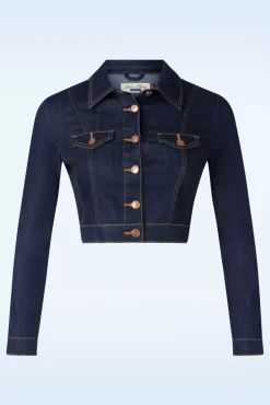 Sadie Jacket In Donkerdenim