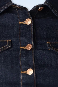 Sadie Jacket In Donkerdenim