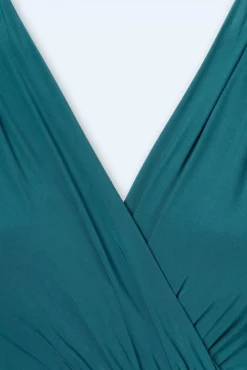 Sadie Swing Jurk In Groenblauw