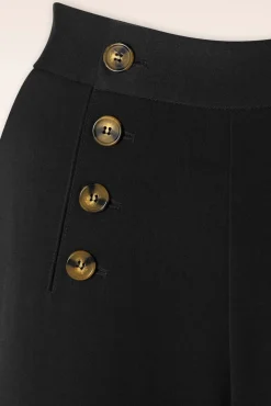 Sally Broadway Pantalon In Zwart