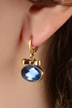 Sassy Oorbellen In Blauw