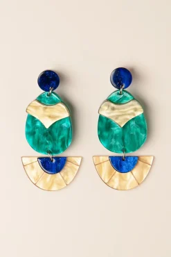 Secret Scarab Oorbellen