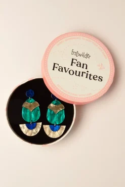 Secret Scarab Oorbellen