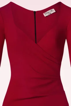 Selene Koker Jurk In Dieprood