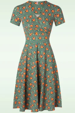 Shalala Tralala Jurk In Flower Mirror Of Joy