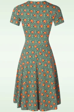 Shalala Tralala Jurk In Flower Mirror Of Joy