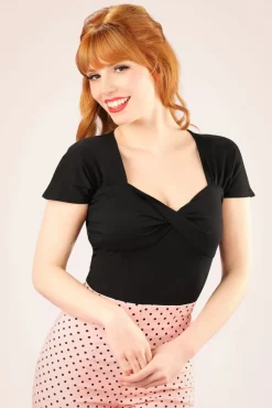 She Who Dares-Topje In Zwart