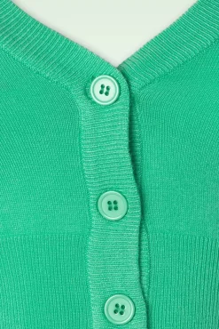 Shela Cropped Cardigan In Opaal