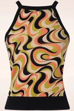 Sofie Manic Top In Spring Geel