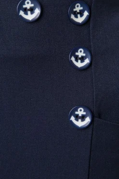 Stay Awhile Broek In Marineblauw