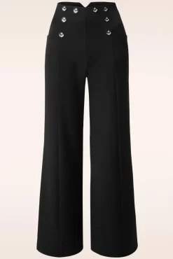 Stay Awhile Broek In Zwart